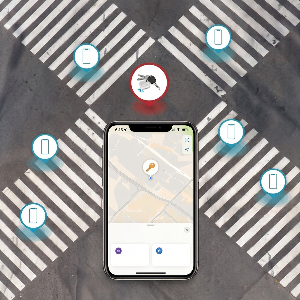 Localizador Bluetooth Inteligente Compatible con Apple Buscar (Find My)