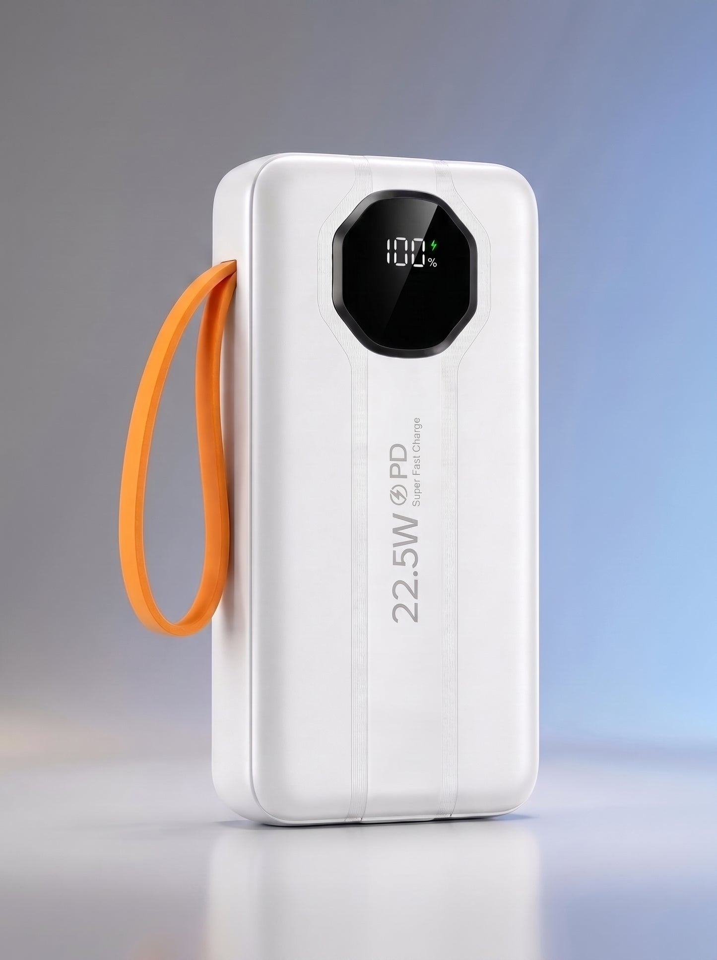 Power Bank 10000mAh con Cables Integrados