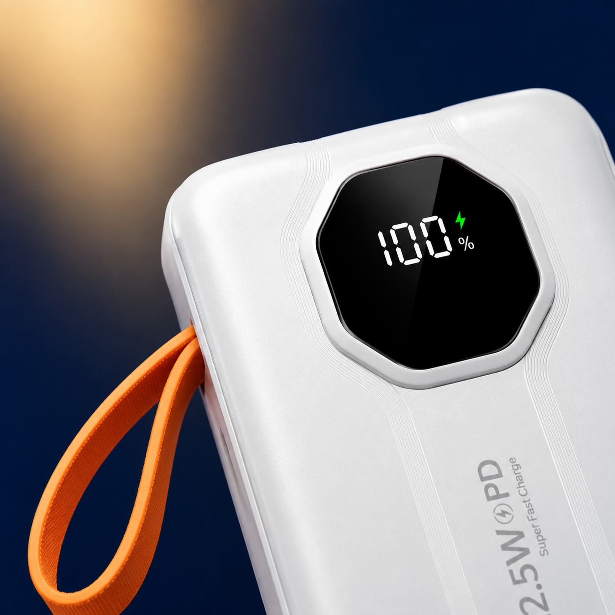 Power Bank 10000mAh con Cables Integrados