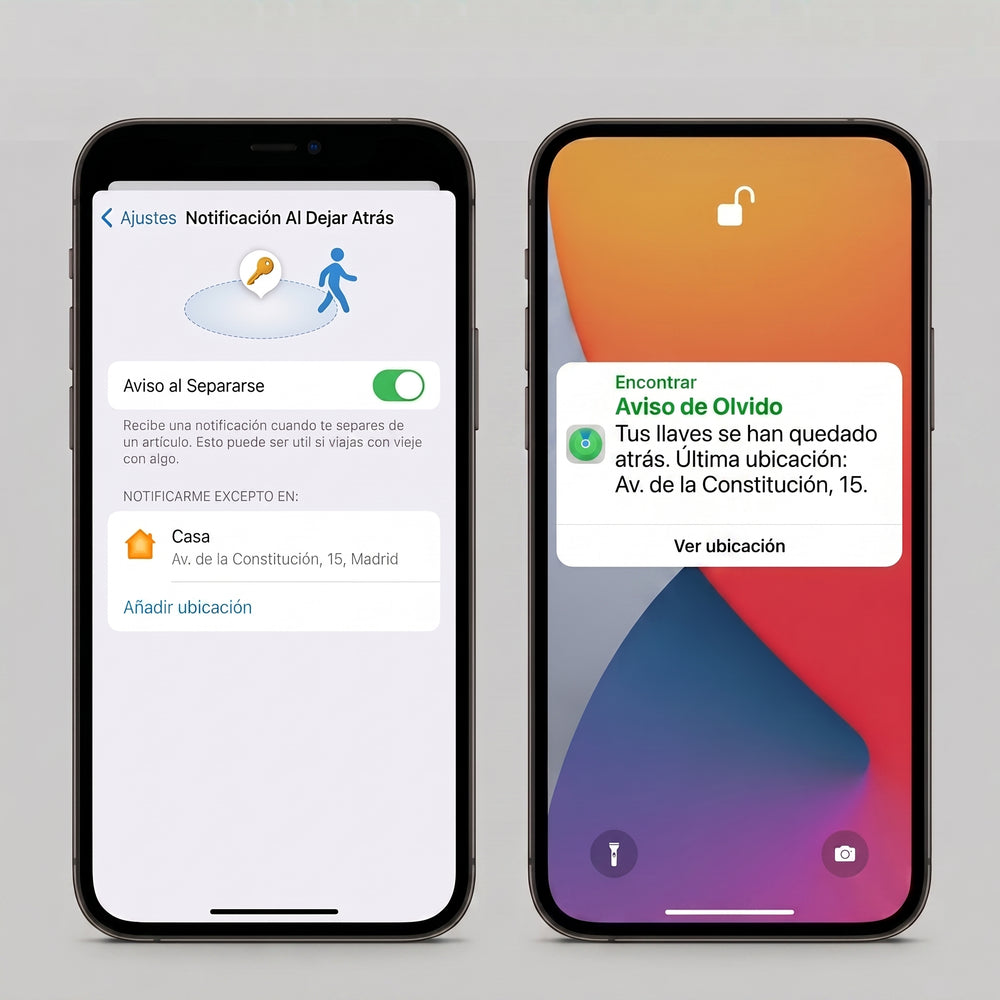 Localizador Bluetooth Inteligente Compatible con Apple Buscar (Find My)