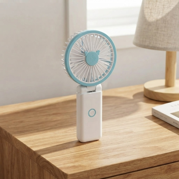 Ventilador Portátil 2 en 1 - Mano y Mesa