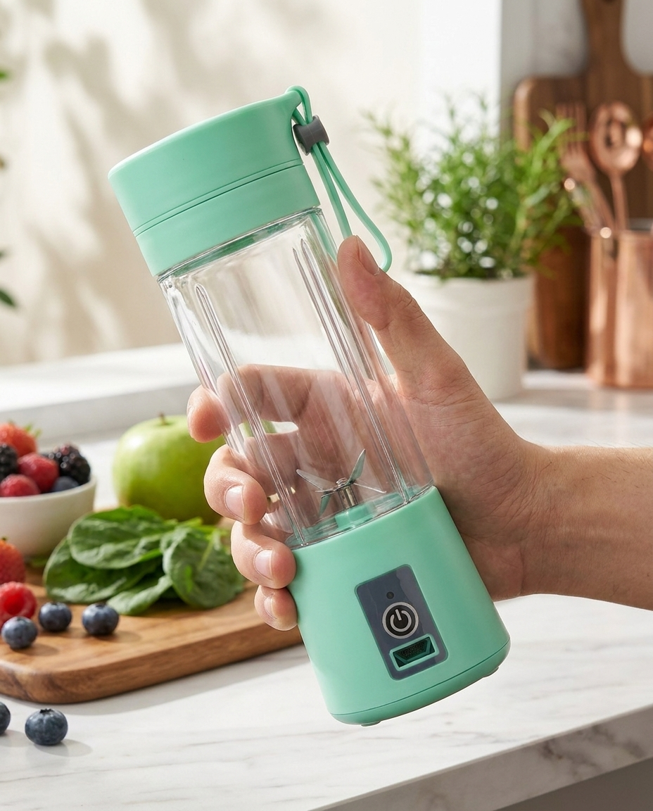 Batidora Portátil Recargable 380ml