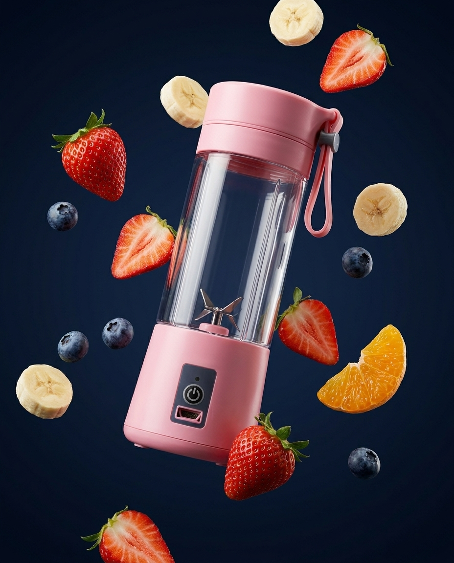 Batidora Portátil Recargable 380ml