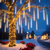 Luces LED en Cascada para Decoración - Pack 2 Unidades Efecto Lluvia