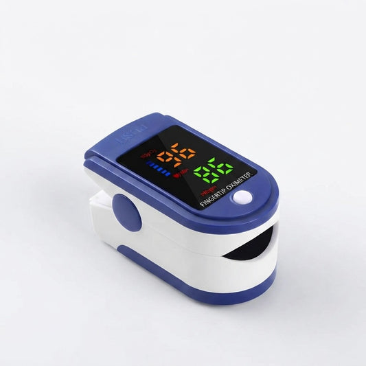 Oxímetro Digital de Dedo con Pantalla LED – Medición Precisa de Oxígeno en Sangre y Pulso
